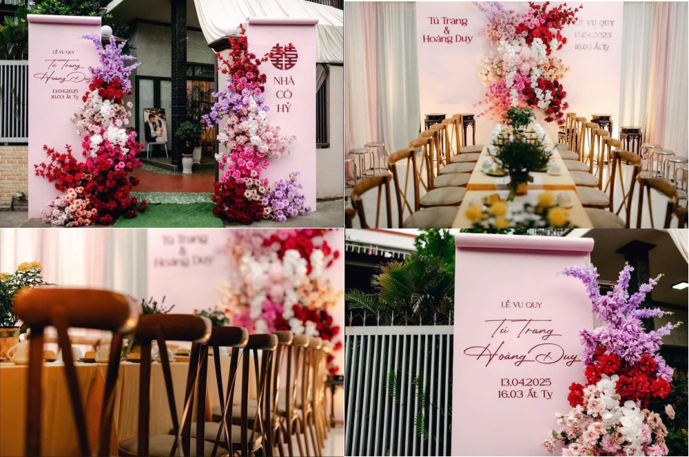 Dịch vụ trang trí nhà ngày cưới đẹp tại quận 12 TPHCM - MP wedding