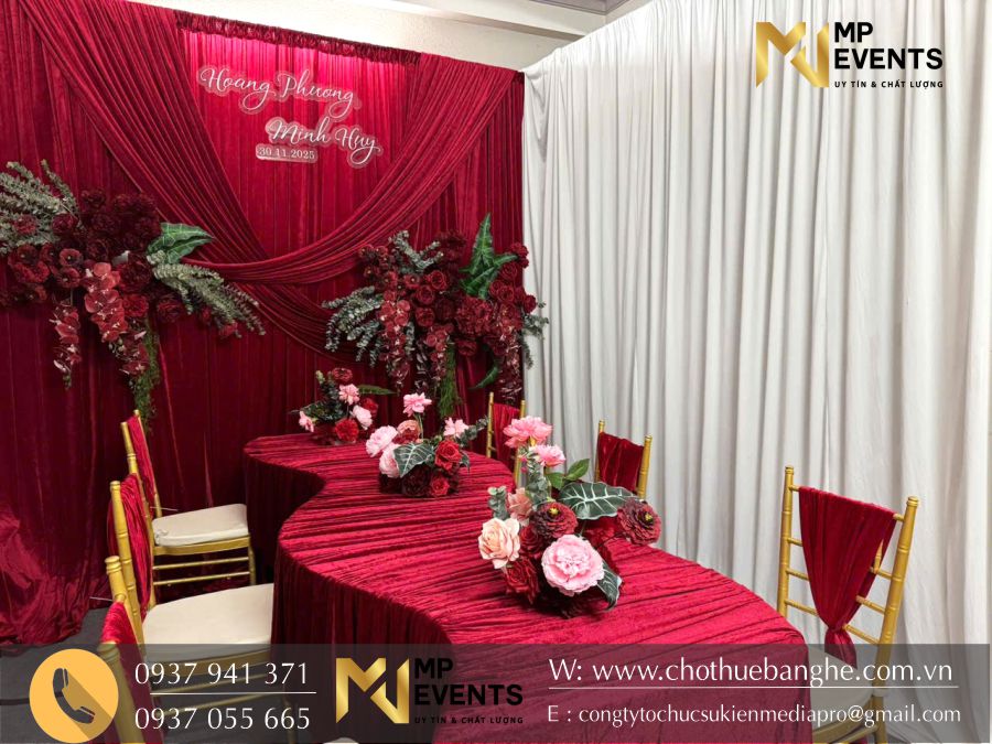 Trọn gói trang trí nhà ngày cưới hỏi tại quận 12 TPHCM